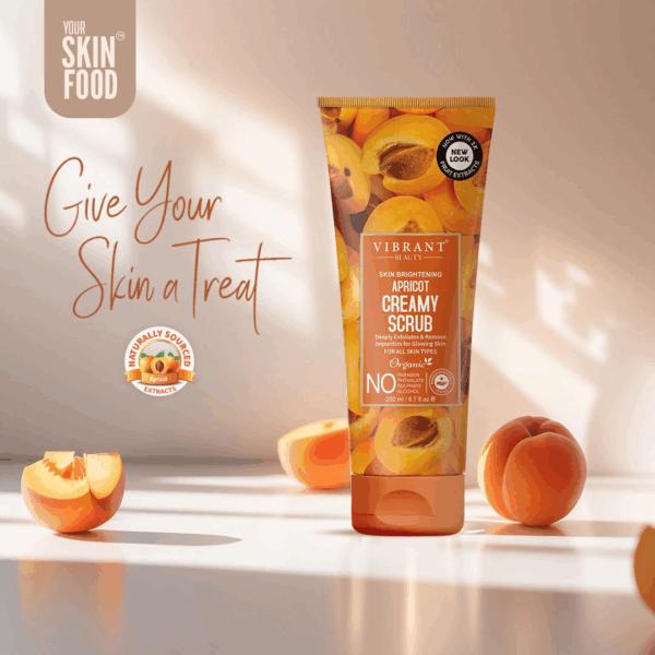 Vibrant Beauty-Apricot Creamy Scrub (200ml)